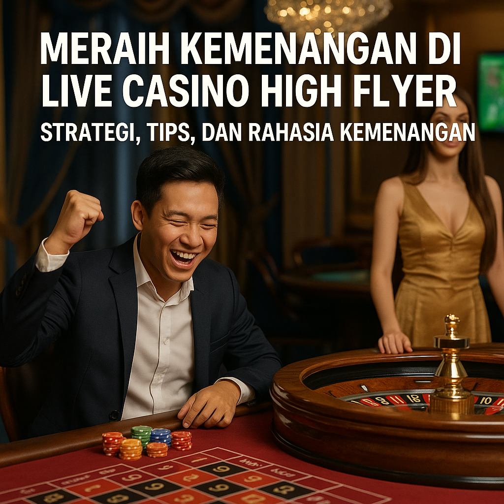 Meraih Kemenangan di Live Casino High Flyer: Strategi, Tips, dan Rahasia Kemenangan