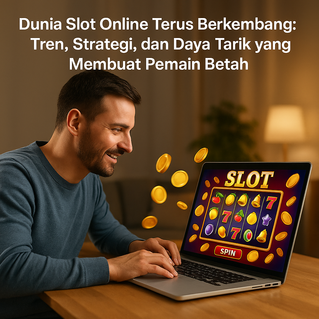 Dunia Slot Online Terus Berkembang: Tren, Strategi, dan Daya Tarik yang Membuat Pemain Betah
