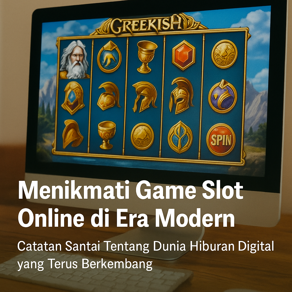 Menikmati Game Slot Online di Era Modern: Catatan Santai Tentang Dunia Hiburan Digital yang Terus Berkembang