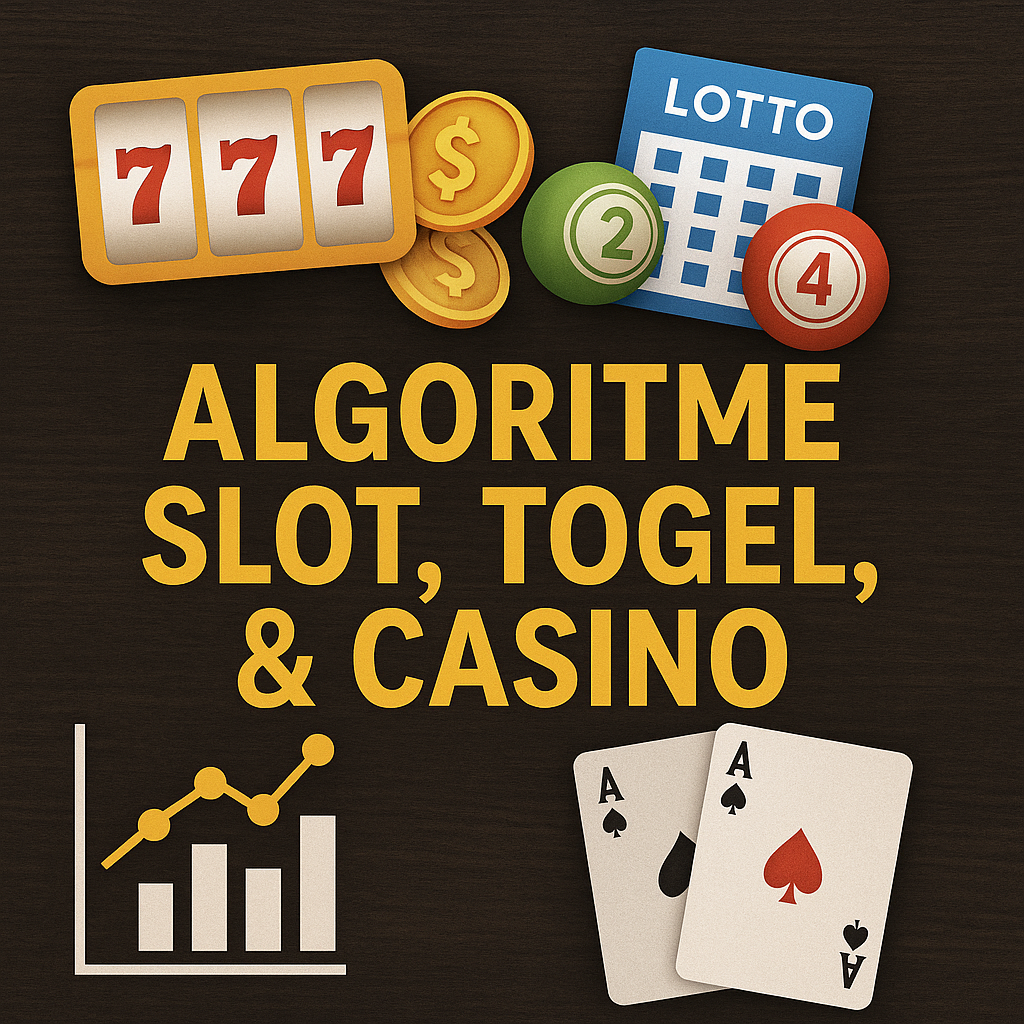 Rahasia di Balik Algoritme Slot, Togel, dan Live Casino yang Perlu Pemain Ketahui