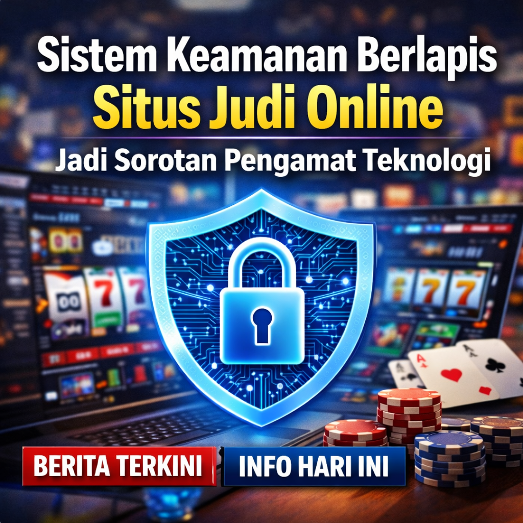 Sistem Keamanan Berlapis pada Situs Judi Online Jadi Sorotan Pengamat Teknologi