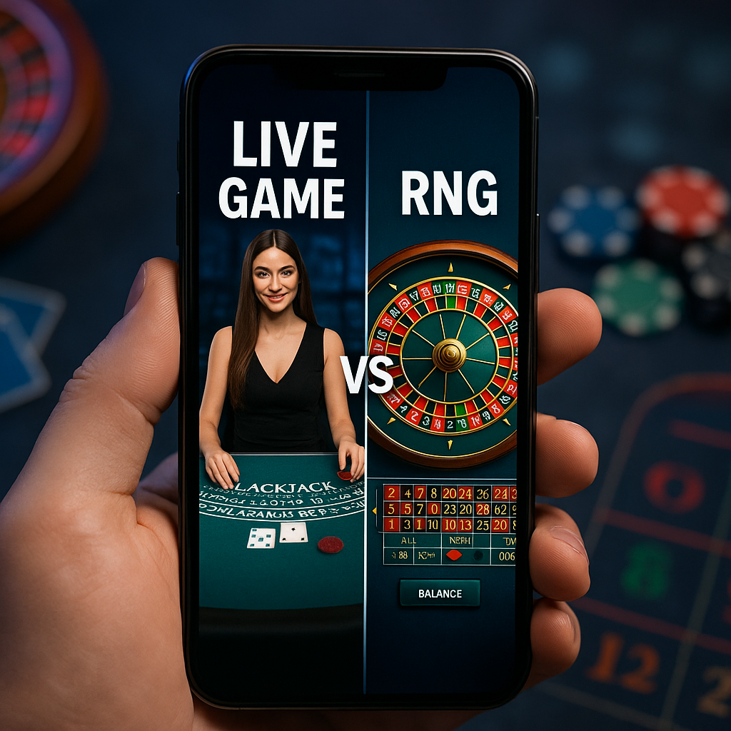 Live Game vs RNG: Alasan Permainan Interaktif Makin Diminati