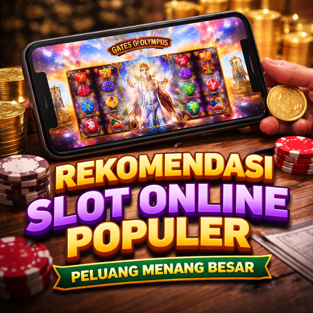 Rekomendasi Game Slot Online Populer dengan Peluang Menang Besar
